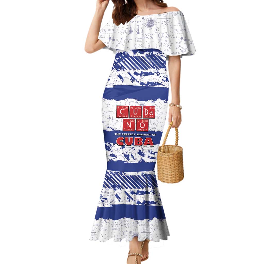 Cuba Family Matching Mermaid Dress and Hawaiian Shirt Cubano The Perfect Element - Wonder Print Shop