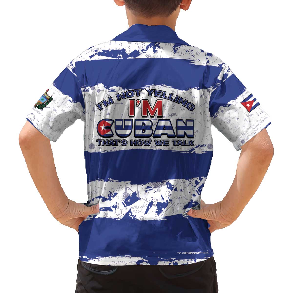 Cuba Family Matching Off The Shoulder Long Sleeve Dress and Hawaiian Shirt Cubano The Perfect Element - Wonder Print Shop