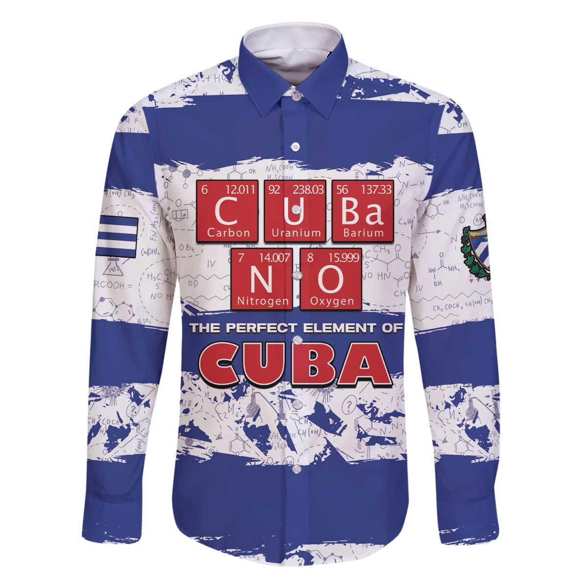 Cuba Family Matching Off The Shoulder Long Sleeve Dress and Hawaiian Shirt Cubano The Perfect Element - Wonder Print Shop