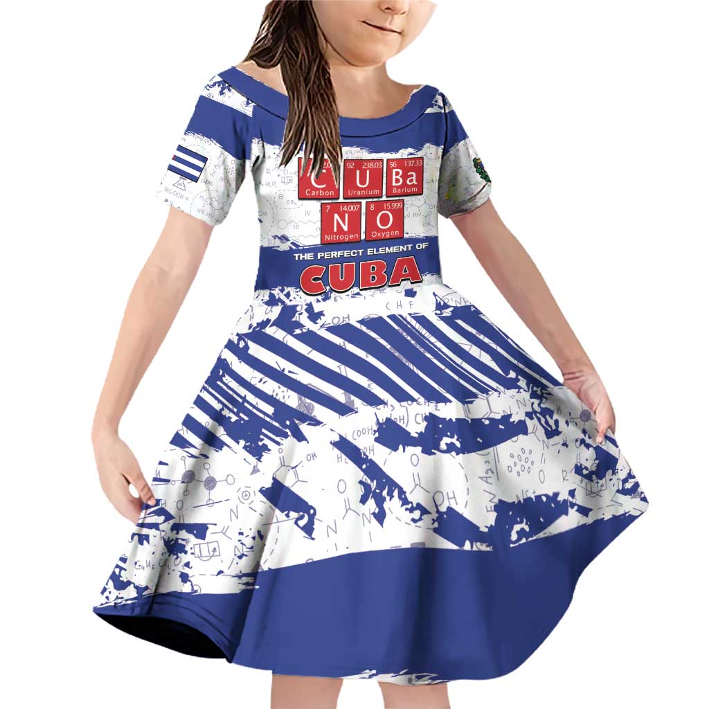 Cuba Family Matching Off Shoulder Short Dress and Hawaiian Shirt Cubano The Perfect Element - Wonder Print Shop