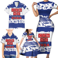 Cuba Family Matching Short Sleeve Bodycon Dress and Hawaiian Shirt Cubano The Perfect Element - Wonder Print Shop
