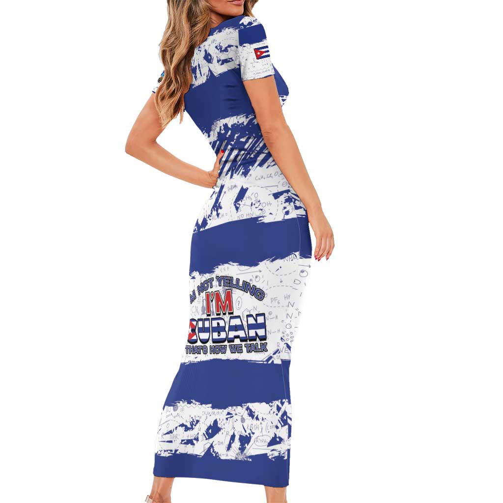 Cuba Family Matching Short Sleeve Bodycon Dress and Hawaiian Shirt Cubano The Perfect Element - Wonder Print Shop