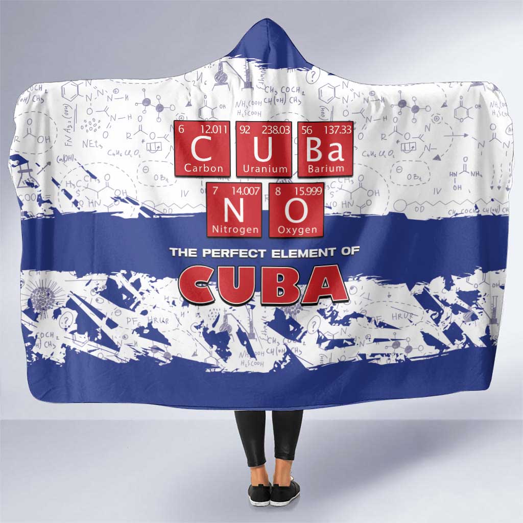 Cuba Hooded Blanket Cubano The Perfect Element - Wonder Print Shop