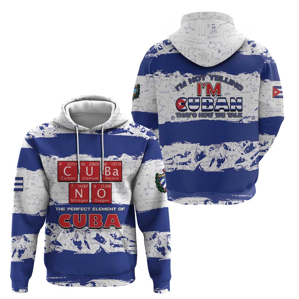 Cuba Hoodie Cubano The Perfect Element - Wonder Print Shop