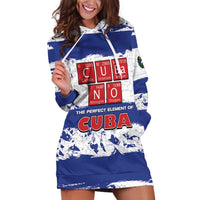 Cuba Hoodie Dress Cubano The Perfect Element - Wonder Print Shop