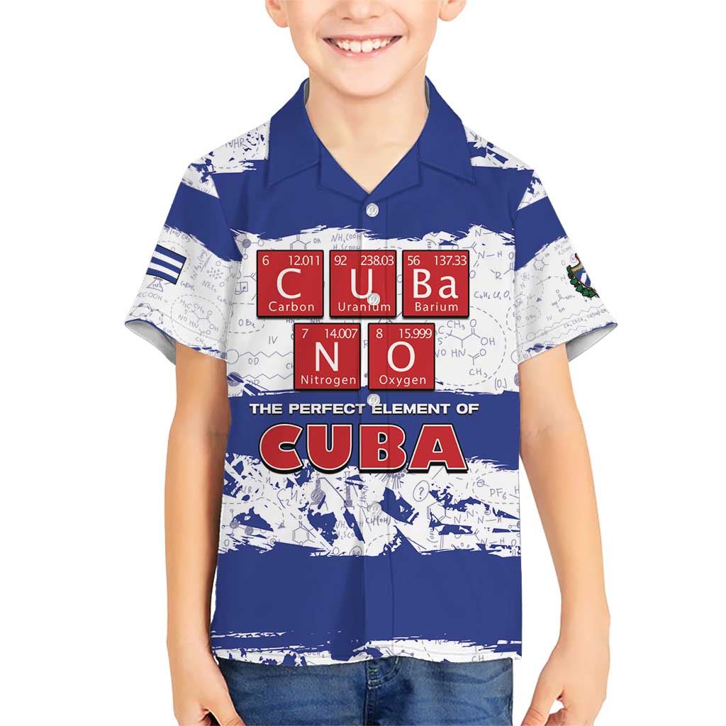 Cuba Kid Hawaiian Shirt Cubano The Perfect Element - Wonder Print Shop