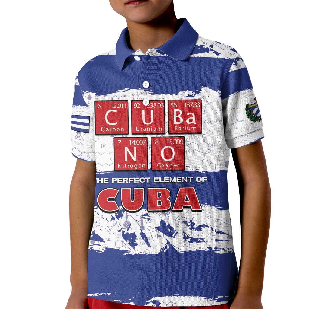 Cuba Kid Polo Shirt Cubano The Perfect Element - Wonder Print Shop