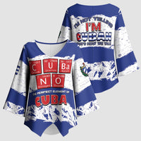 Cuba Kimono Sleeve Blouse Cubano The Perfect Element - Wonder Print Shop