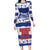Cuba Long Sleeve Bodycon Dress Cubano The Perfect Element - Wonder Print Shop