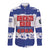 Cuba Long Sleeve Button Shirt Cubano The Perfect Element - Wonder Print Shop
