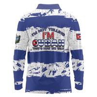 Cuba Long Sleeve Polo Shirt Cubano The Perfect Element - Wonder Print Shop