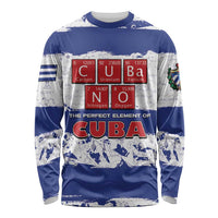 Cuba Long Sleeve Shirt Cubano The Perfect Element - Wonder Print Shop