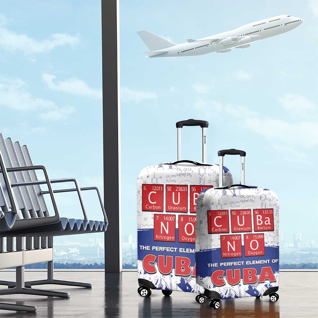 Cuba Luggage Cover Cubano The Perfect Element - Wonder Print Shop