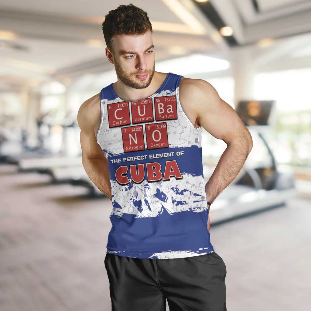 Cuba Men Tank Top Cubano The Perfect Element - Wonder Print Shop