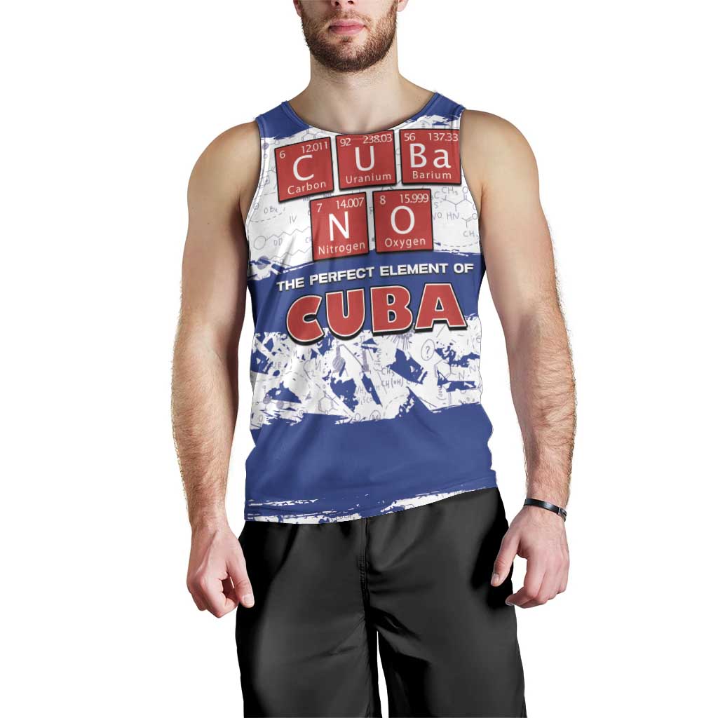 Cuba Men Tank Top Cubano The Perfect Element - Wonder Print Shop