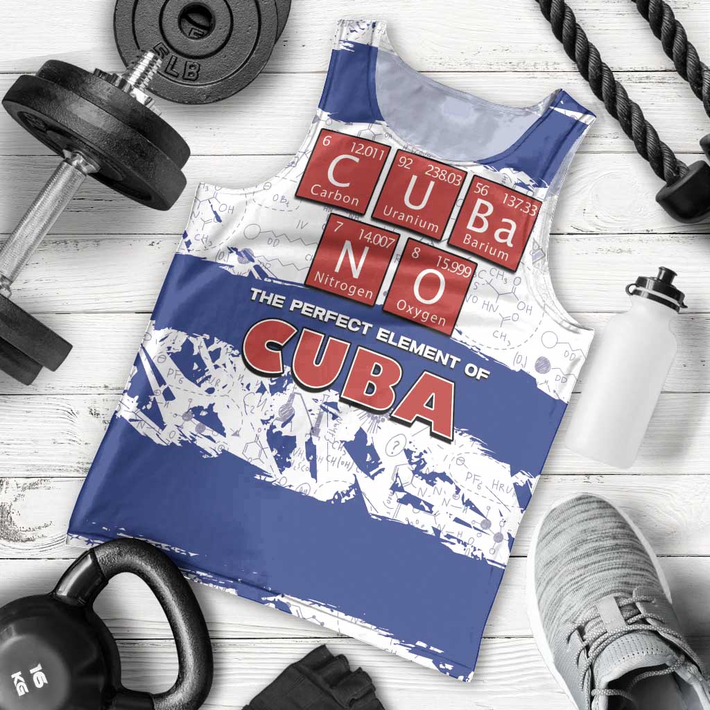Cuba Men Tank Top Cubano The Perfect Element - Wonder Print Shop