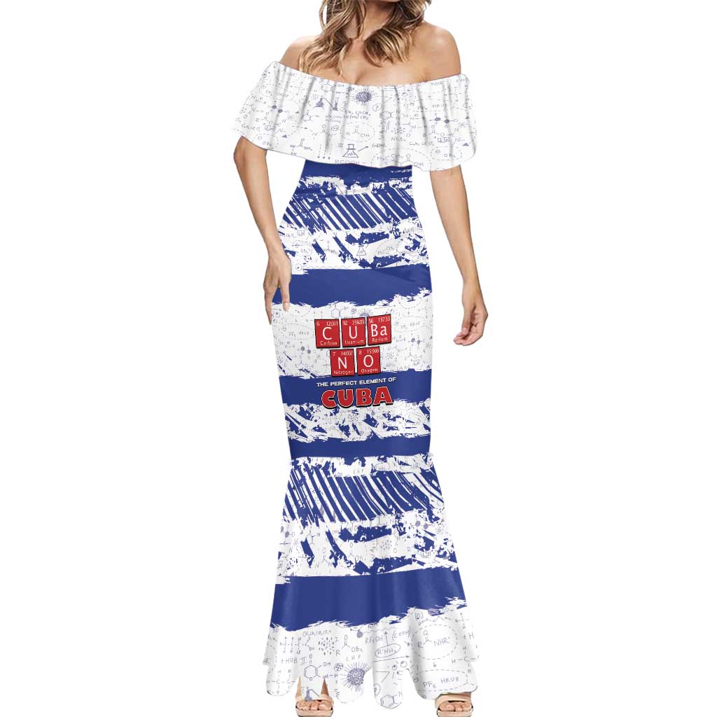 Cuba Mermaid Dress Cubano The Perfect Element - Wonder Print Shop