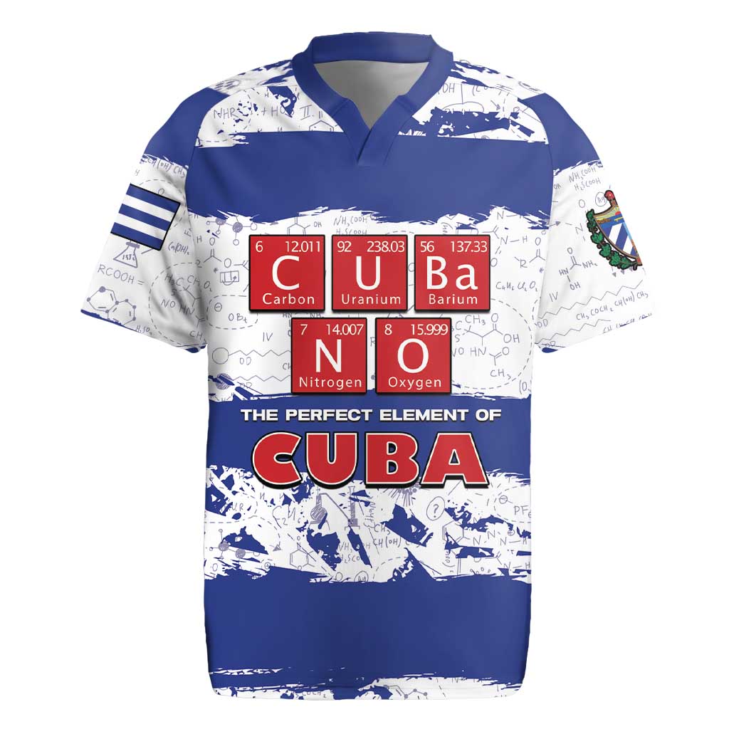 Cuba Rugby Jersey Cubano The Perfect Element - Wonder Print Shop