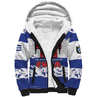 Cuba Sherpa Hoodie Cubano The Perfect Element - Wonder Print Shop
