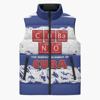 Cuba Sleeveless Puffer Jacket Cubano The Perfect Element - Wonder Print Shop