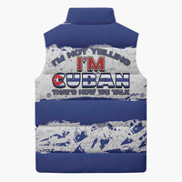 Cuba Sleeveless Puffer Jacket Cubano The Perfect Element - Wonder Print Shop