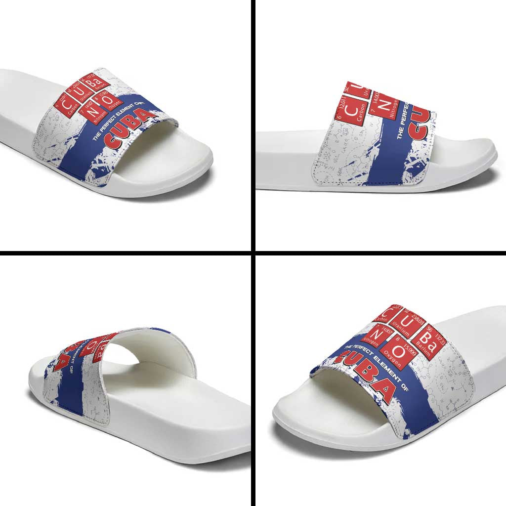 Cuba Slide Sandals Cubano The Perfect Element - Wonder Print Shop