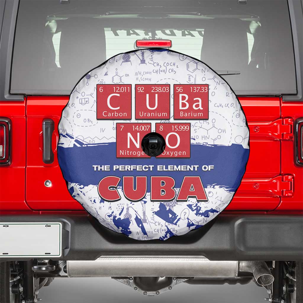 Cuba Spare Tire Cover Cubano The Perfect Element - Wonder Print Shop