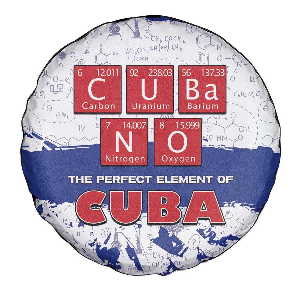 Cuba Spare Tire Cover Cubano The Perfect Element - Wonder Print Shop