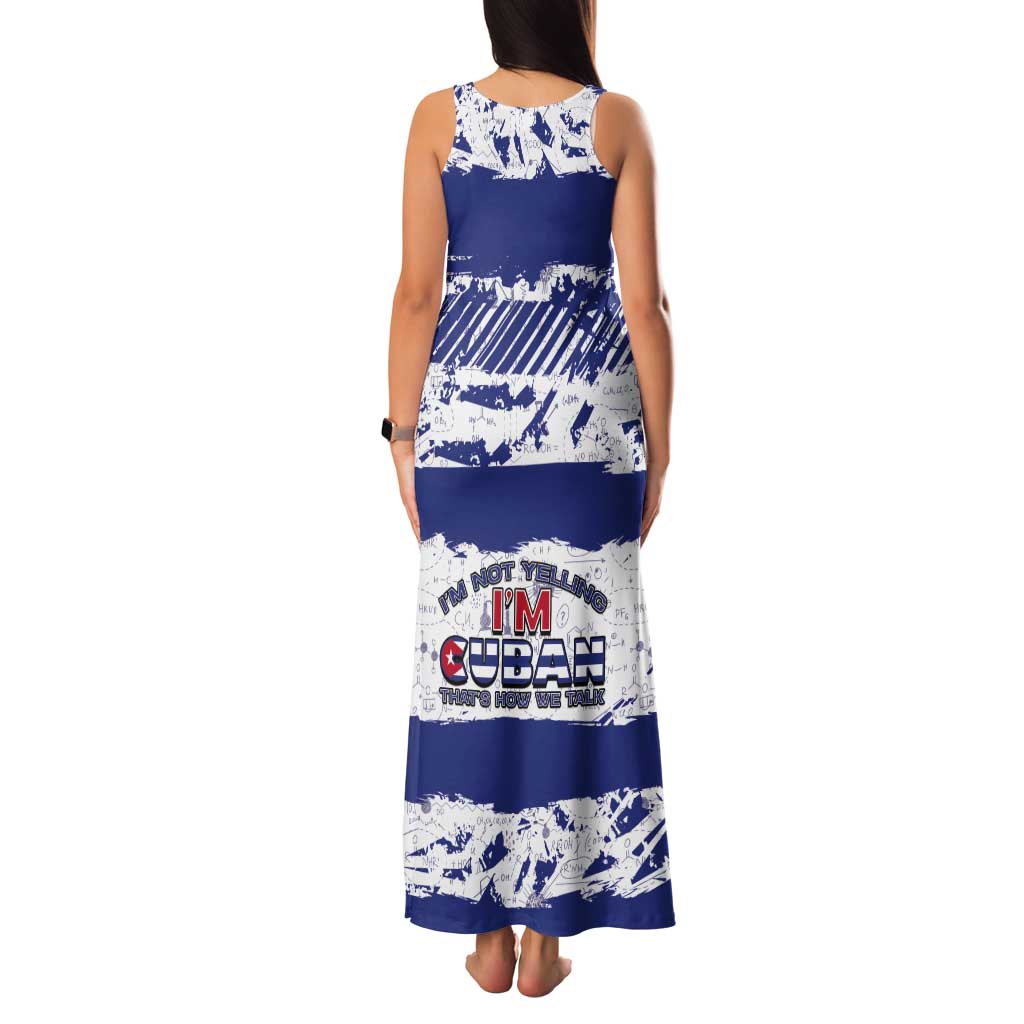 Cuba Tank Maxi Dress Cubano The Perfect Element - Wonder Print Shop