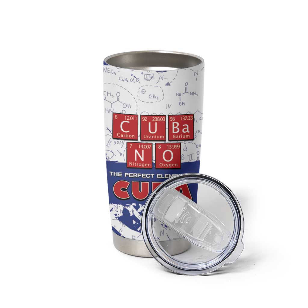 Cuba Tumbler Cup Cubano The Perfect Element - Wonder Print Shop