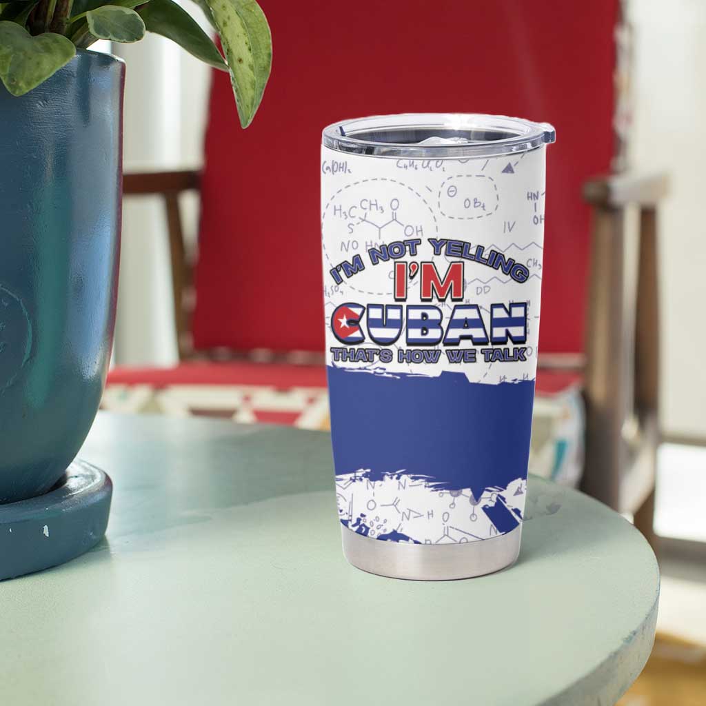 Cuba Tumbler Cup Cubano The Perfect Element - Wonder Print Shop