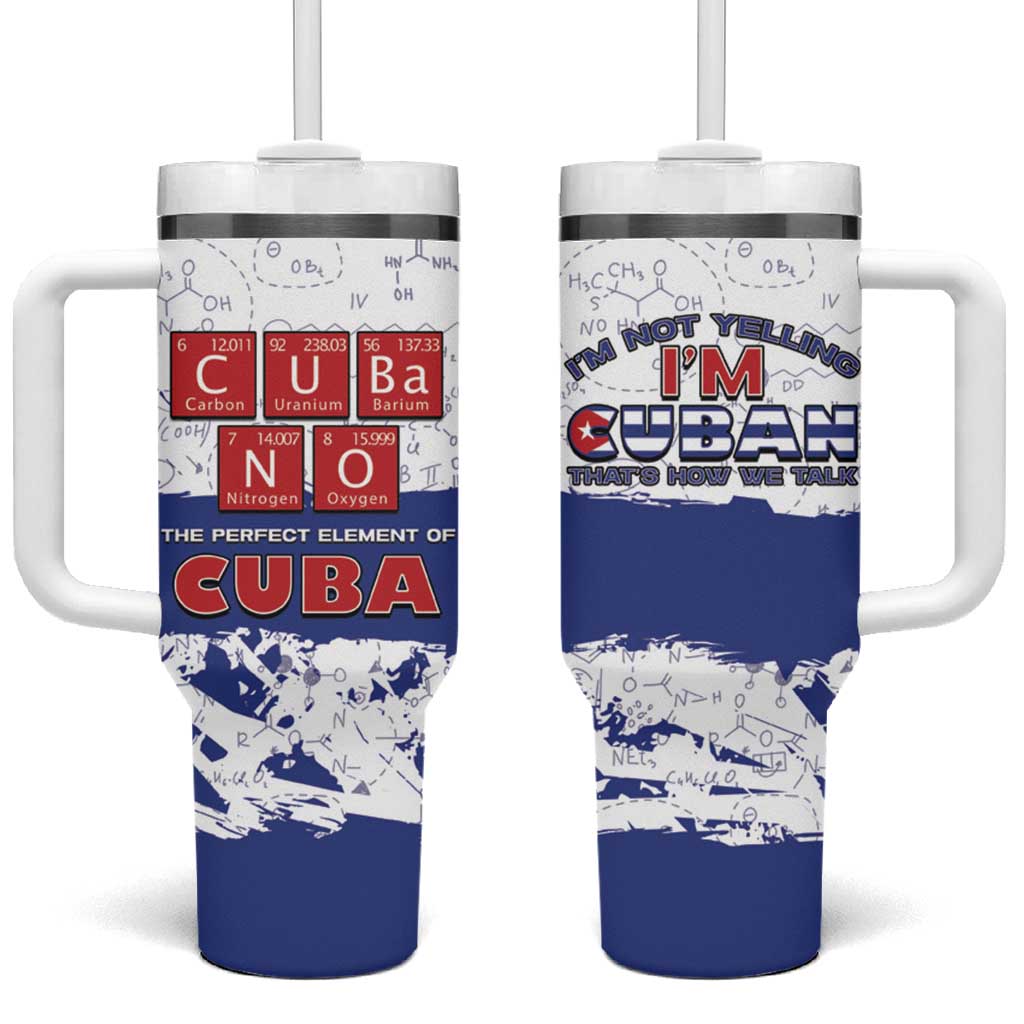 Cuba Tumbler With Handle Cubano The Perfect Element - Wonder Print Shop