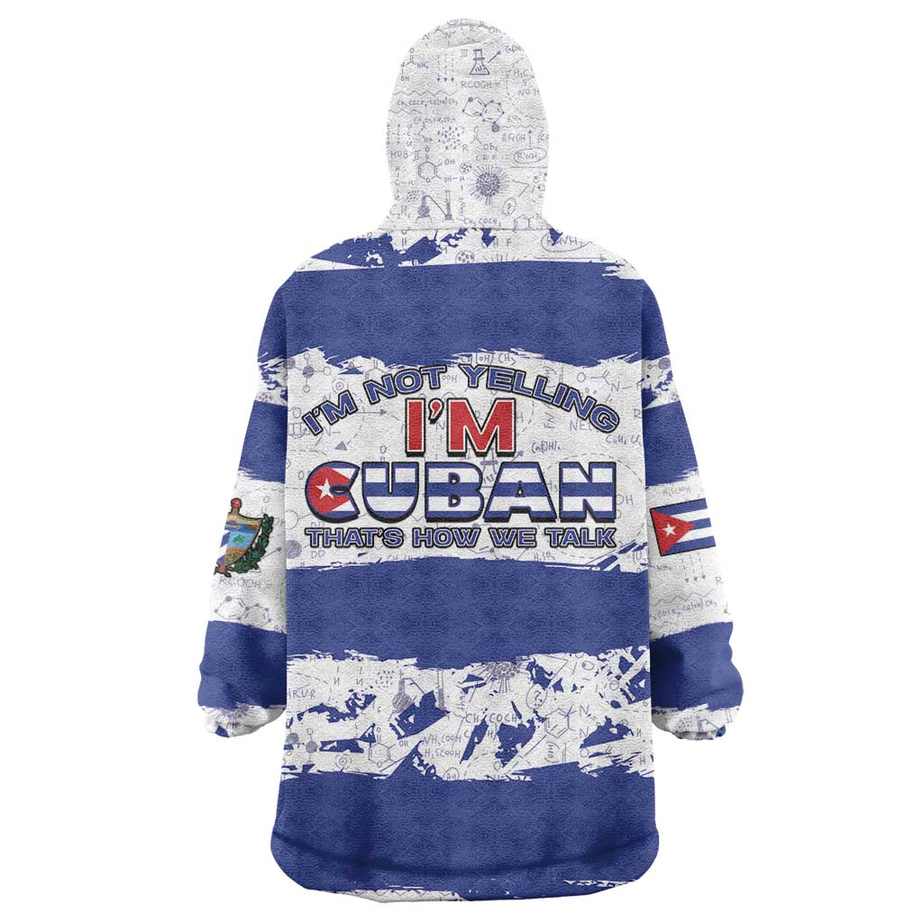 Cuba Wearable Blanket Hoodie Cubano The Perfect Element - Wonder Print Shop