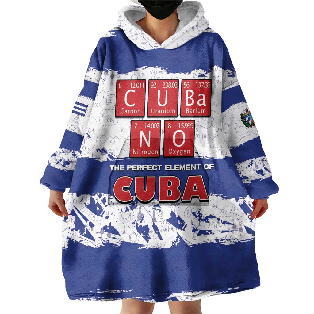 Cuba Wearable Blanket Hoodie Cubano The Perfect Element - Wonder Print Shop
