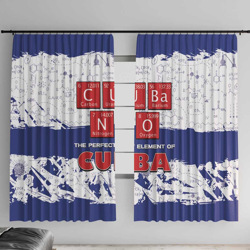 Cuba Window Curtain Cubano The Perfect Element - Wonder Print Shop