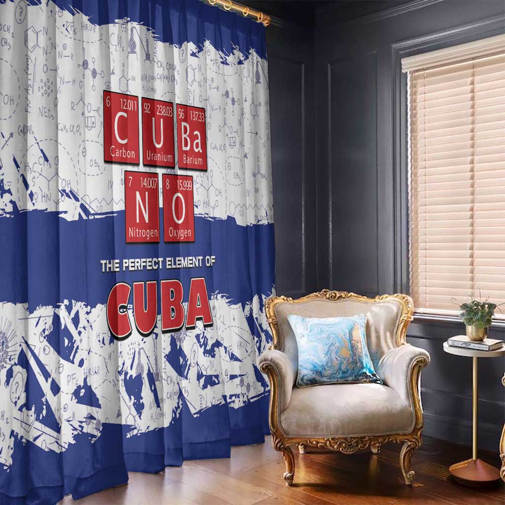 Cuba Window Curtain Cubano The Perfect Element - Wonder Print Shop