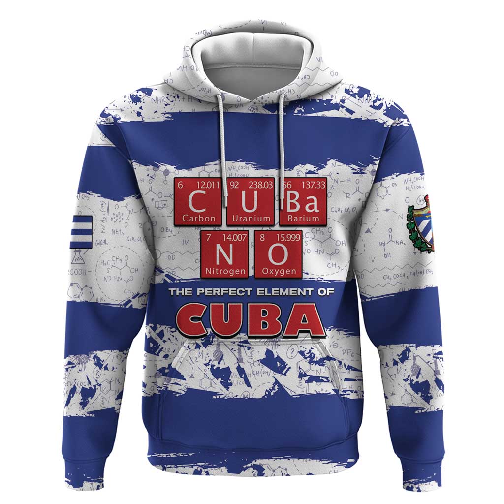 Cuba Zip Hoodie Cubano The Perfect Element - Wonder Print Shop
