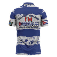 Cuba Zipper Polo Shirt Cubano The Perfect Element - Wonder Print Shop