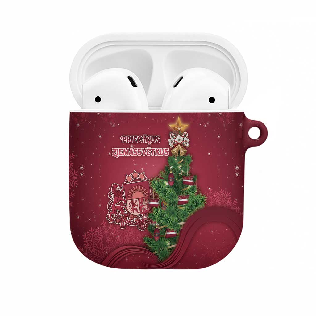 Latvia Christmas AirPods Case Xmas Tree Latvija - Wonder Print Shop