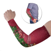 Latvia Christmas Arm Sleeves Xmas Tree Latvija - Wonder Print Shop