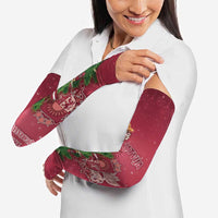 Latvia Christmas Arm Sleeves Xmas Tree Latvija - Wonder Print Shop