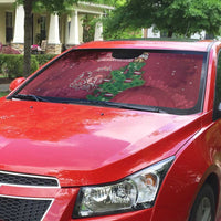 Latvia Christmas Auto Sun Shade Xmas Tree Latvija - Wonder Print Shop