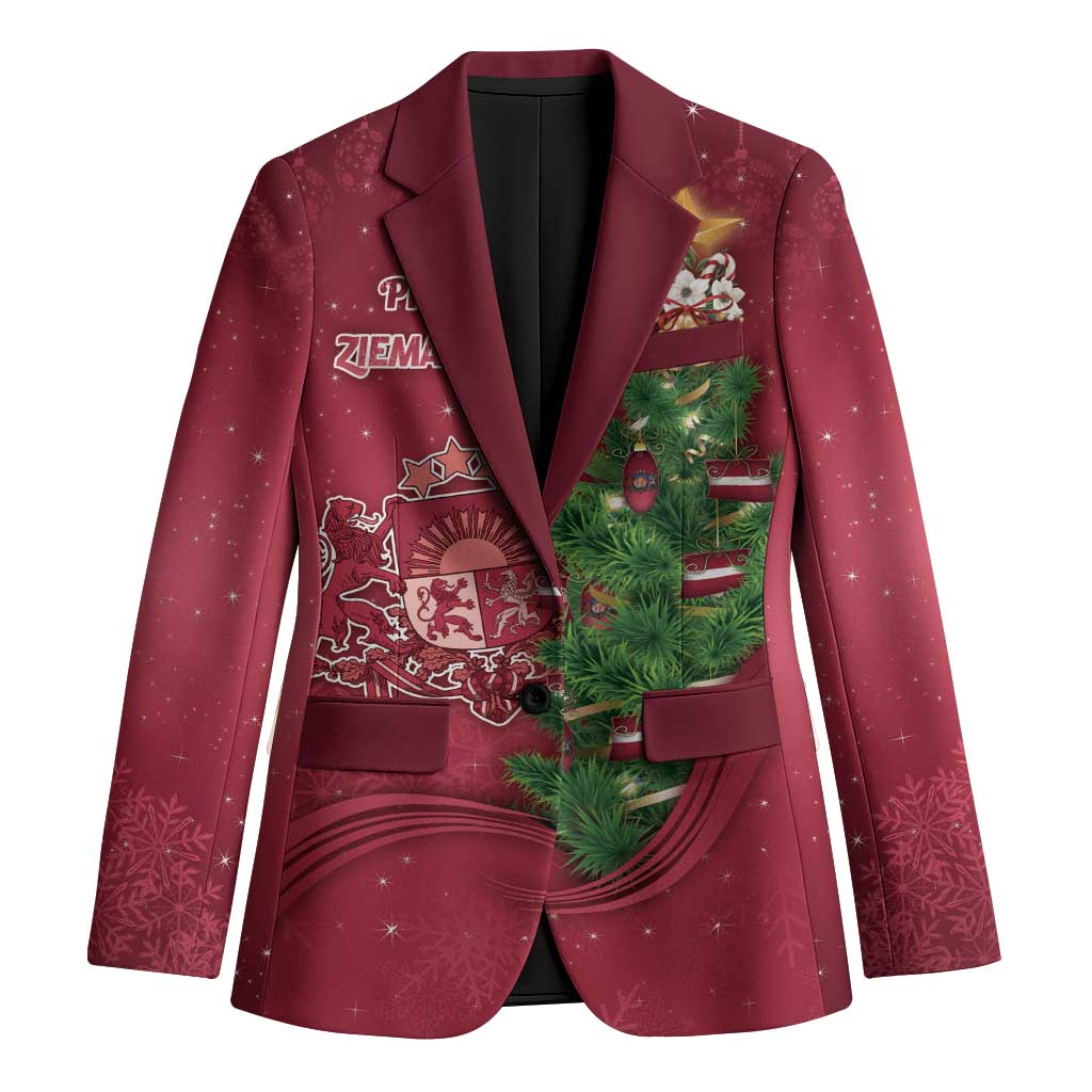 Latvia Christmas Blazer Xmas Tree Latvija - Wonder Print Shop