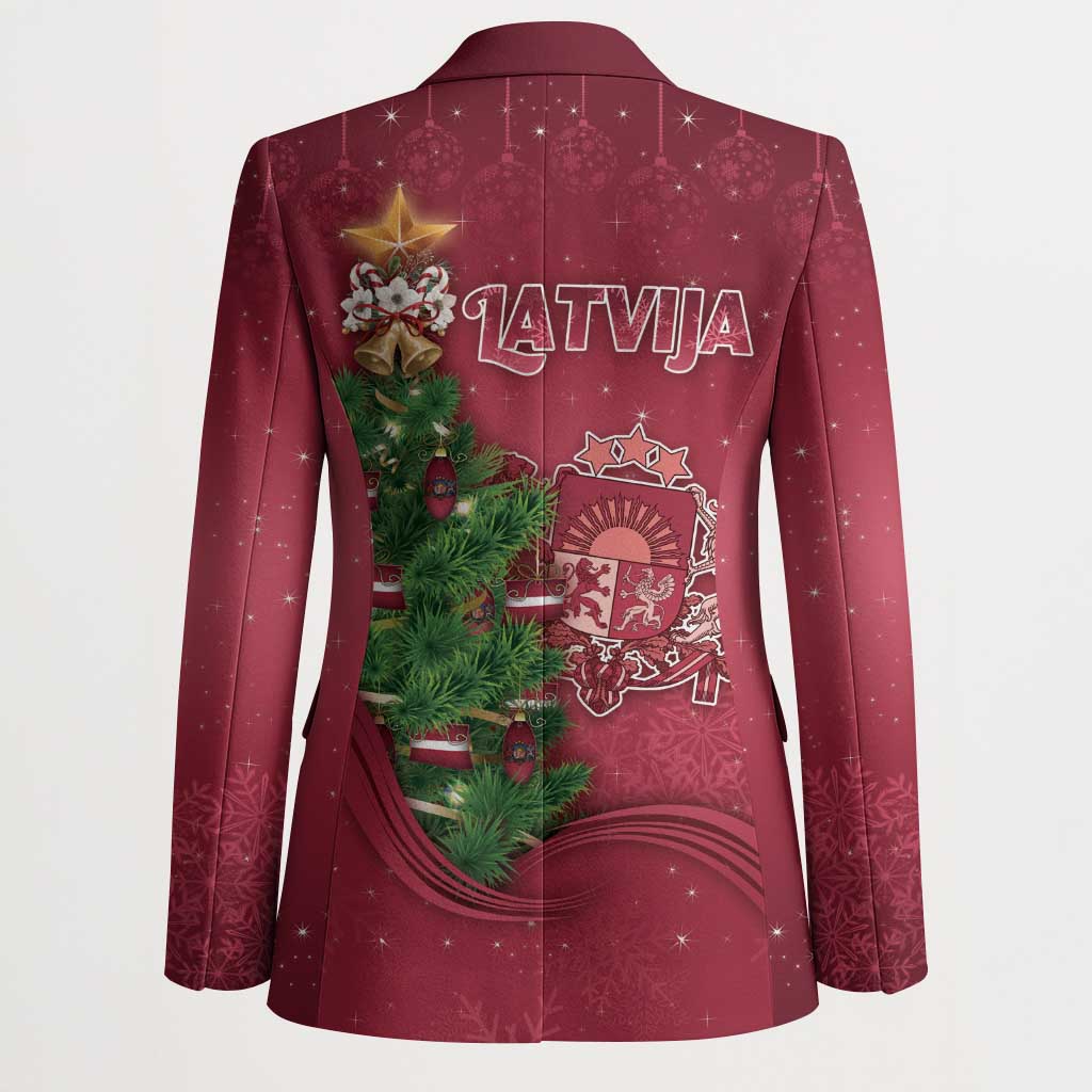Latvia Christmas Blazer Xmas Tree Latvija - Wonder Print Shop