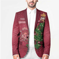 Latvia Christmas Blazer Xmas Tree Latvija - Wonder Print Shop