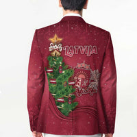 Latvia Christmas Blazer Xmas Tree Latvija - Wonder Print Shop