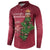 Latvia Christmas Button Sweatshirt Xmas Tree Latvija - Wonder Print Shop