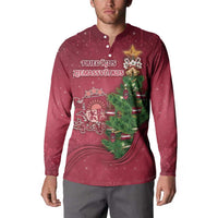 Latvia Christmas Button Sweatshirt Xmas Tree Latvija - Wonder Print Shop