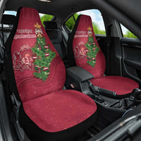 Latvia Christmas Car Seat Cover Xmas Tree Latvija - Wonder Print Shop