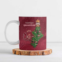 Latvia Christmas Ceramic Mug Xmas Tree Latvija - Wonder Print Shop